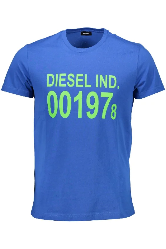 Men's distressed denim - look t - shirts with a rugged appealDiesel Elevated Crew Neck Cotton Men's Tee Men's distressed denim - look t - shirts with a rugged appealDiesel Elevated Crew Neck Cotton Men's Tee