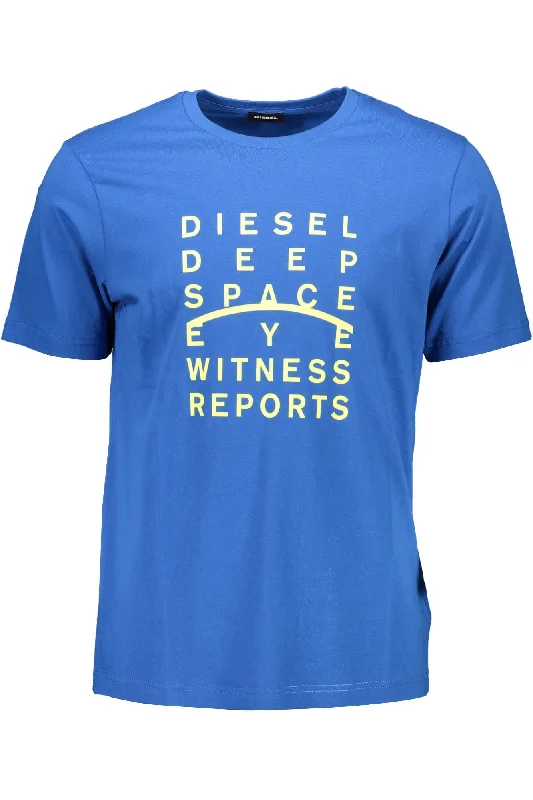 Men's printed Hawaiian t - shirts for tropical vacationsDiesel Sleek Crew Neck Cotton Men's Tee Men's printed Hawaiian t - shirts for tropical vacationsDiesel Sleek Crew Neck Cotton Men's Tee