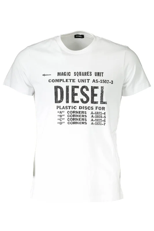 Men's organic cotton crew - neck t - shirts for everyday comfortDiesel Sleek Printed Crew Neck Men's Tee Men's organic cotton crew - neck t - shirts for everyday comfortDiesel Sleek Printed Crew Neck Men's Tee