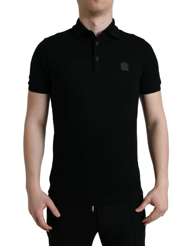Men's slim - fit graphic t - shirts with vintage rock band printsDolce & Gabbana Elegant Cotton Polo Men's Shirt Men's slim - fit graphic t - shirts with vintage rock band printsDolce & Gabbana Elegant Cotton Polo Men's Shirt