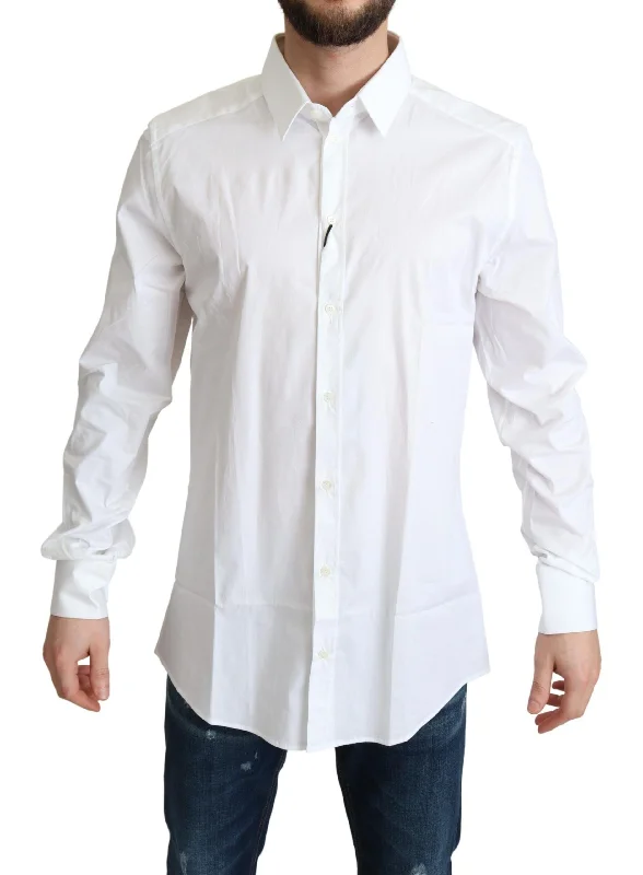 Men's lightweight performance t - shirts for running marathonsDolce & Gabbana Elegant Cotton Stretch Dress Men's Shirt Men's lightweight performance t - shirts for running marathonsDolce & Gabbana Elegant Cotton Stretch Dress Men's Shirt