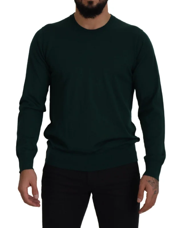 Men's organic cotton crew - neck t - shirts for everyday comfortDolce & Gabbana Elegant Crewneck Cashmere Men's Sweater Men's organic cotton crew - neck t - shirts for everyday comfortDolce & Gabbana Elegant Crewneck Cashmere Men's Sweater