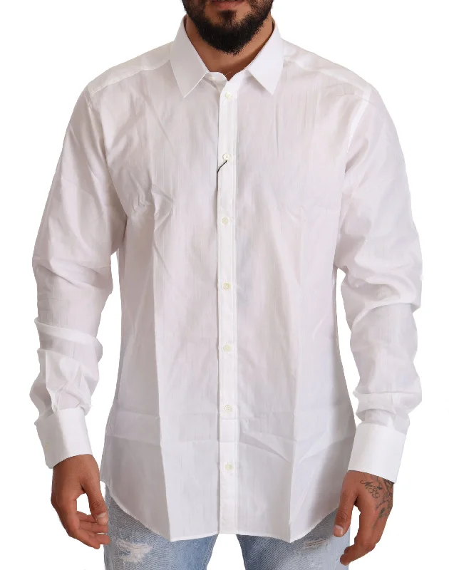 Men's plus - size pocket t - shirts with a classic lookDolce & Gabbana Elegant Martini Fit Men's Shirt Men's plus - size pocket t - shirts with a classic lookDolce & Gabbana Elegant Martini Fit Men's Shirt