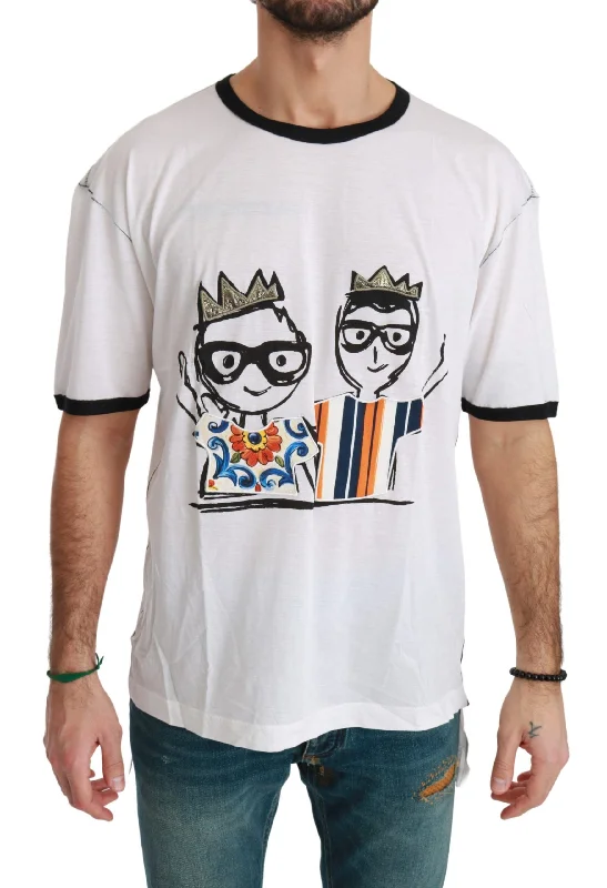 Men's organic cotton crew - neck t - shirts for everyday comfortDolce & Gabbana Elegant Silk-Blend Men's Men's T-Shirt Men's organic cotton crew - neck t - shirts for everyday comfortDolce & Gabbana Elegant Silk-Blend Men's Men's T-Shirt