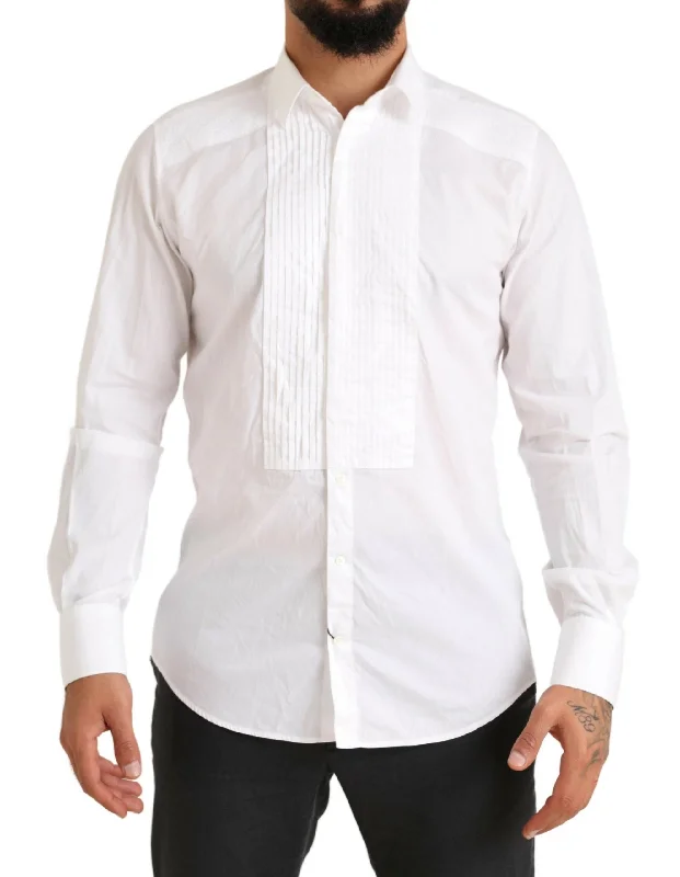 Men's moisture - wicking athletic t - shirts for intense workoutsDolce & Gabbana Elegant Slim Fit Cotton Dress Men's Shirt Men's moisture - wicking athletic t - shirts for intense workoutsDolce & Gabbana Elegant Slim Fit Cotton Dress Men's Shirt