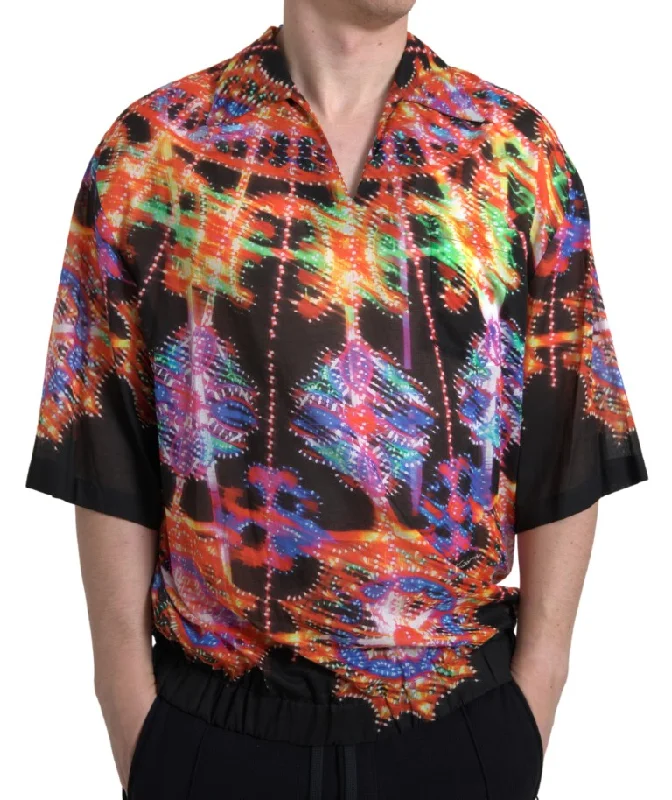 Men's lightweight performance t - shirts for running marathonsDolce & Gabbana Luminarie Print Cotton Polo Men's Shirt Men's lightweight performance t - shirts for running marathonsDolce & Gabbana Luminarie Print Cotton Polo Men's Shirt
