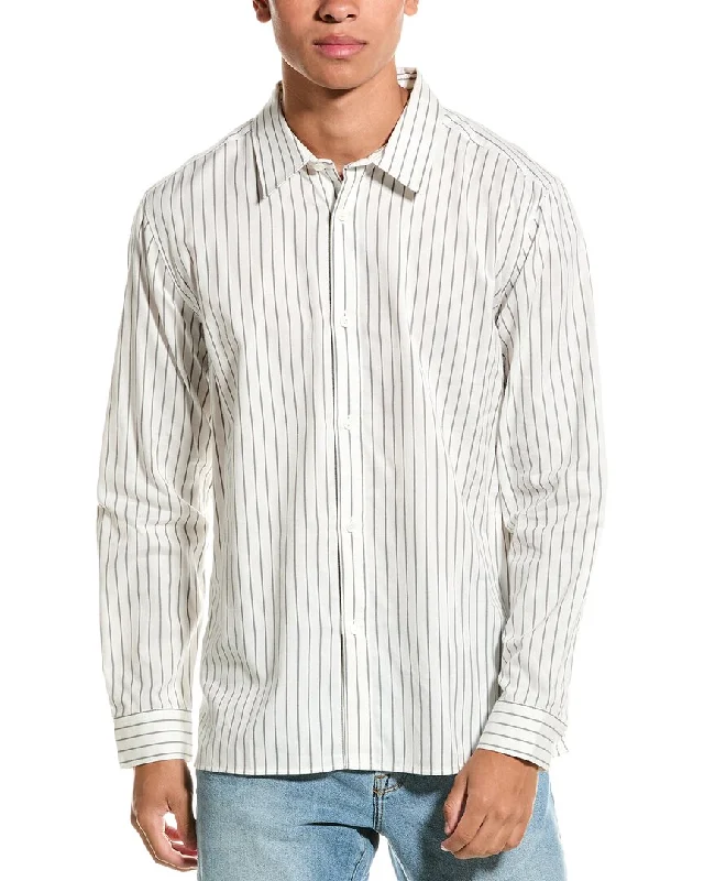 Men's UV - protection t - shirts for outdoor activities in the sunFRAME Denim Classic Stripe Shirt Men's UV - protection t - shirts for outdoor activities in the sunFRAME Denim Classic Stripe Shirt