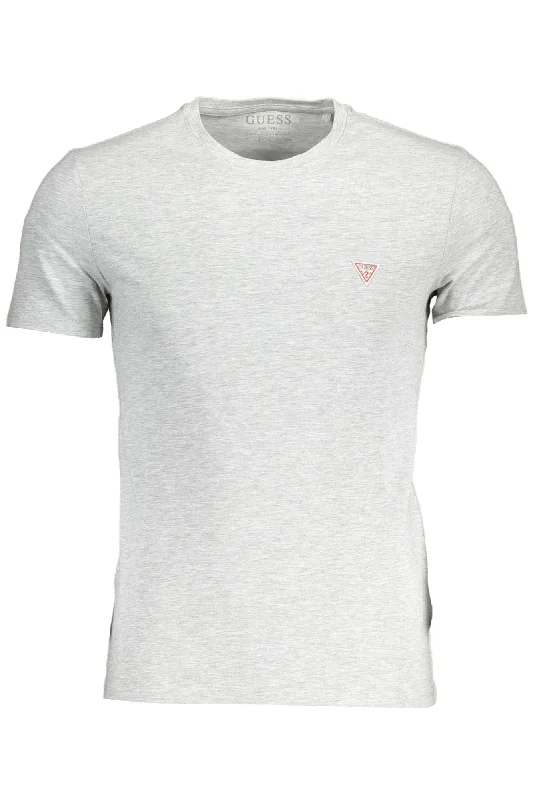 Men's slim - fit graphic t - shirts with vintage rock band printsGuess Jeans Essential Crew Neck Logo Men's Tee Men's slim - fit graphic t - shirts with vintage rock band printsGuess Jeans Essential Crew Neck Logo Men's Tee