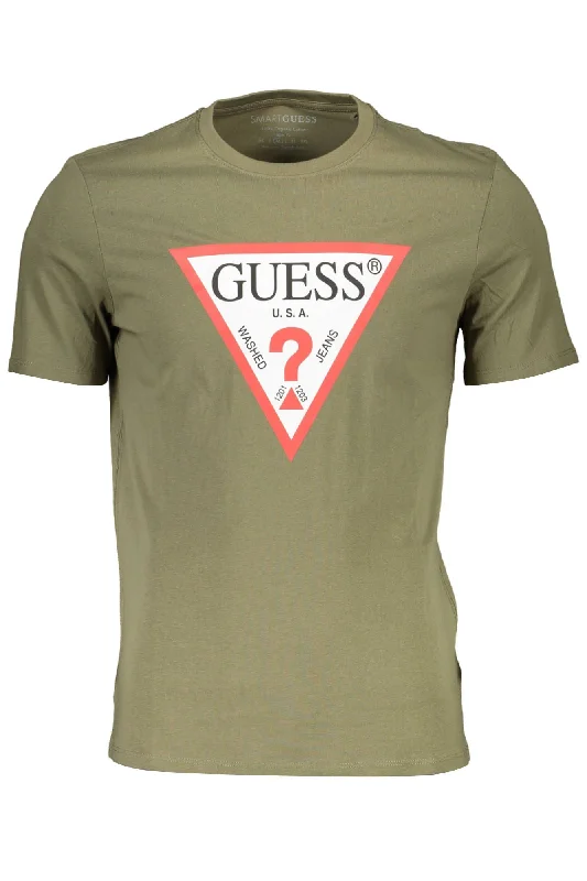 Men's organic cotton crew - neck t - shirts for everyday comfortGuess Jeans Sleek Organic Cotton Men's Slim Fit Men's Tee Men's organic cotton crew - neck t - shirts for everyday comfortGuess Jeans Sleek Organic Cotton Men's Slim Fit Men's Tee