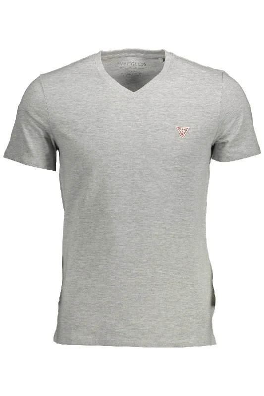Men's long - sleeve henley t - shirts with button - down placketsGuess Jeans Sleek Slim Fit Organic Cotton Men's Tee Men's long - sleeve henley t - shirts with button - down placketsGuess Jeans Sleek Slim Fit Organic Cotton Men's Tee