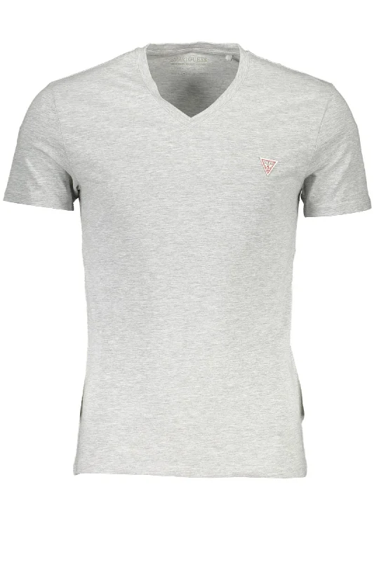 Men's antimicrobial t - shirts for odor - free freshness during travelGuess Jeans Sleek V-Neck Slim Fit Men's Tee Men's antimicrobial t - shirts for odor - free freshness during travelGuess Jeans Sleek V-Neck Slim Fit Men's Tee