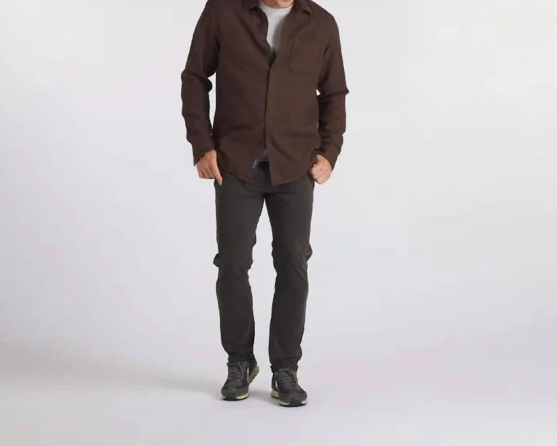 Men's lightweight performance t - shirts for running marathonsHarper 3-Ply Jaspe Flannel In Chocolate Truffle Men's lightweight performance t - shirts for running marathonsHarper 3-Ply Jaspe Flannel In Chocolate Truffle