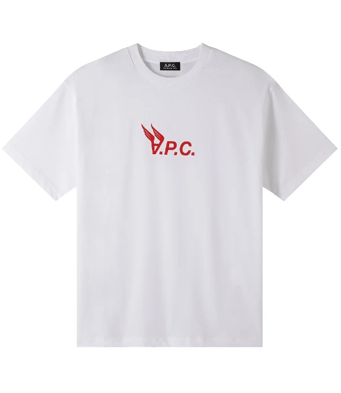Men's short - sleeve linen t - shirts for summer beach outingsHermance T-shirt