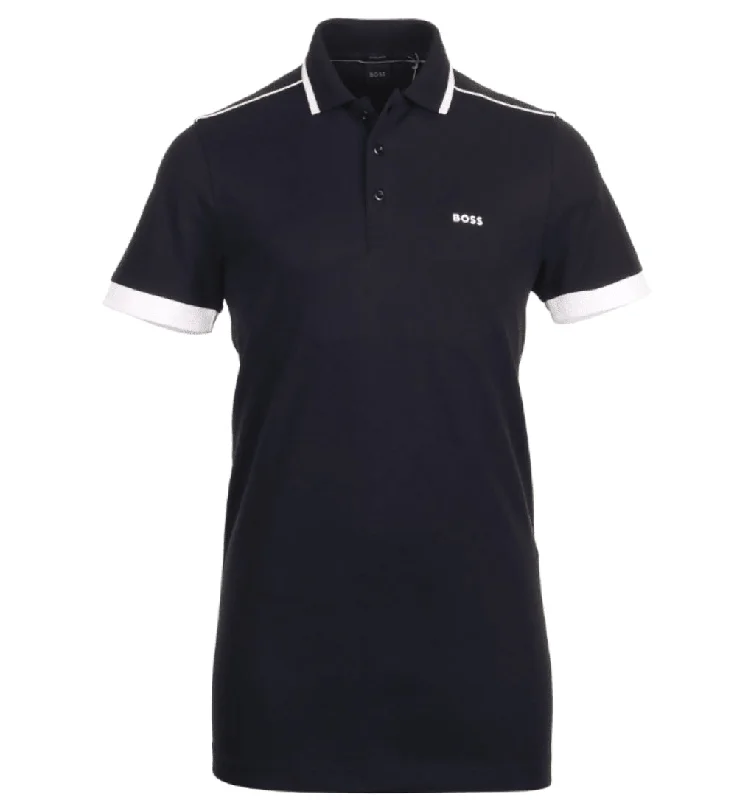 Men's antimicrobial t - shirts for odor - free freshness during travelHugo Boss Men's Paddy 1 Pique Cotton Polo Shirt with Contrast Trim, Navy Blue Men's antimicrobial t - shirts for odor - free freshness during travelHugo Boss Men's Paddy 1 Pique Cotton Polo Shirt with Contrast Trim, Navy Blue