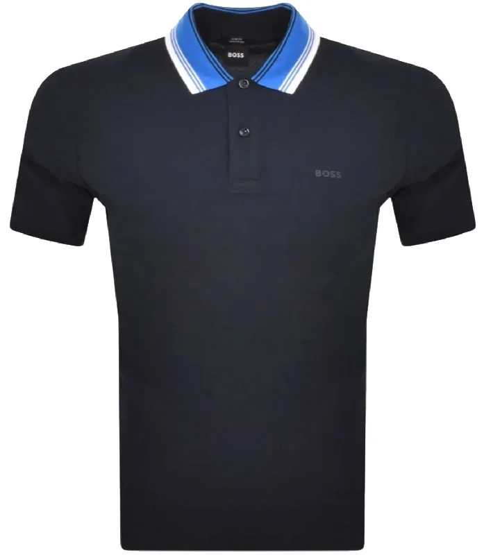 Men's UV - protection t - shirts for outdoor activities in the sunHugo Boss Phillipson Slim Fit Pique Cotton Polo Shirt 118 404-Dark Blue Men's UV - protection t - shirts for outdoor activities in the sunHugo Boss Phillipson Slim Fit Pique Cotton Polo Shirt 118 404-Dark Blue