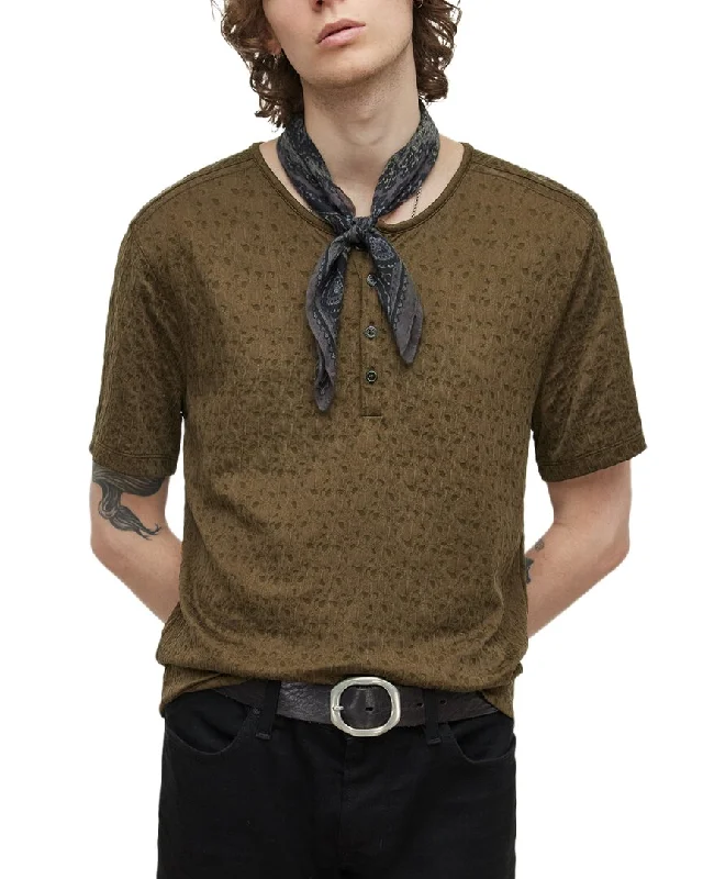 Men's eco - friendly recycled t - shirts for sustainable fashion choicesJohn Varvatos Stanton Regular Fit Henley Men's eco - friendly recycled t - shirts for sustainable fashion choicesJohn Varvatos Stanton Regular Fit Henley