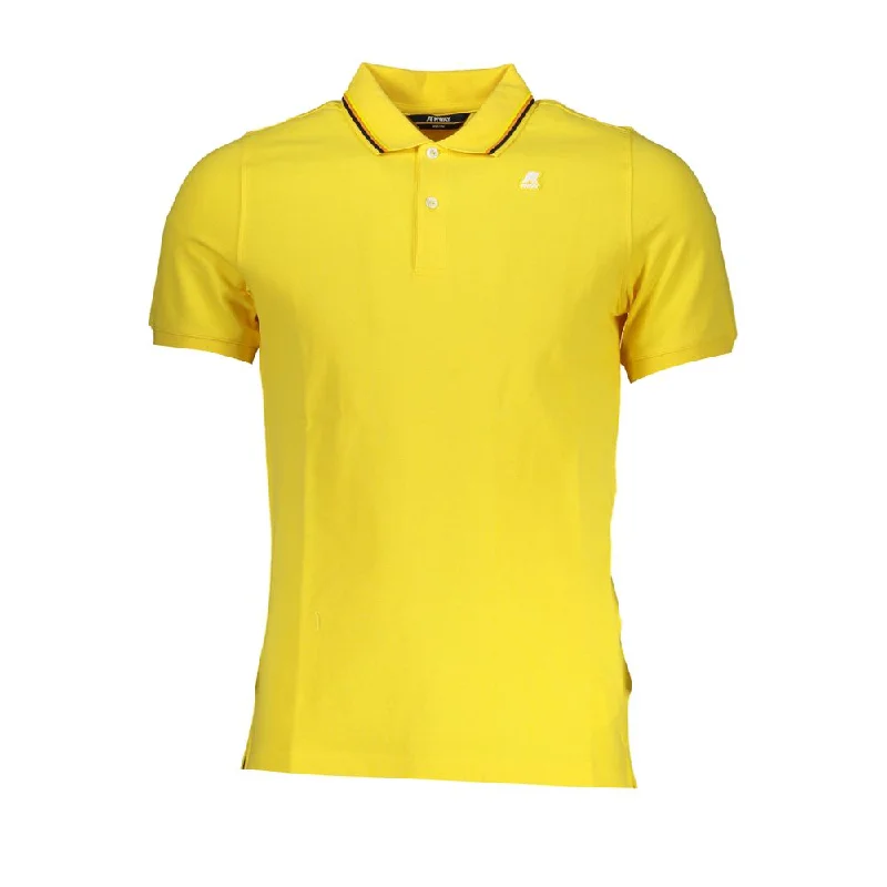 Men's UV - protection t - shirts for outdoor activities in the sunK-WAY Cotton Polo Men's Shirt Men's UV - protection t - shirts for outdoor activities in the sunK-WAY Cotton Polo Men's Shirt