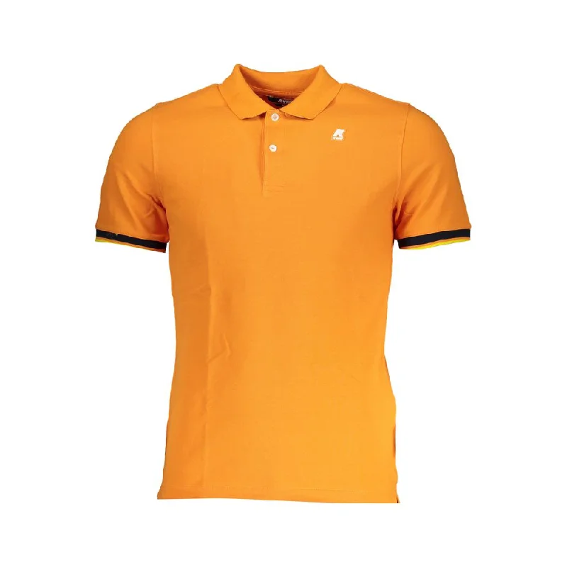 Men's short - sleeve linen t - shirts for summer beach outingsK-WAY Cotton Polo Men's Shirt Men's short - sleeve linen t - shirts for summer beach outingsK-WAY Cotton Polo Men's Shirt