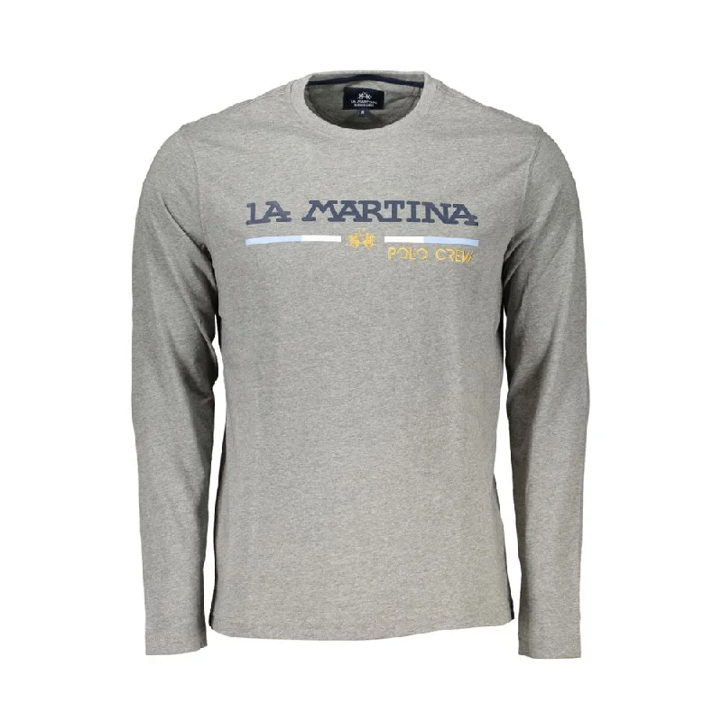 Men's UV - protection t - shirts for outdoor activities in the sunLa Martina Cotton Men's T-Shirt Men's UV - protection t - shirts for outdoor activities in the sunLa Martina Cotton Men's T-Shirt