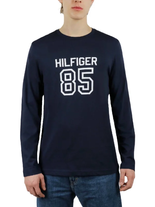 Men's plus - size pocket t - shirts with a classic lookLong Sleeve Crew Neck Shirt In Dark Navy Men's plus - size pocket t - shirts with a classic lookLong Sleeve Crew Neck Shirt In Dark Navy