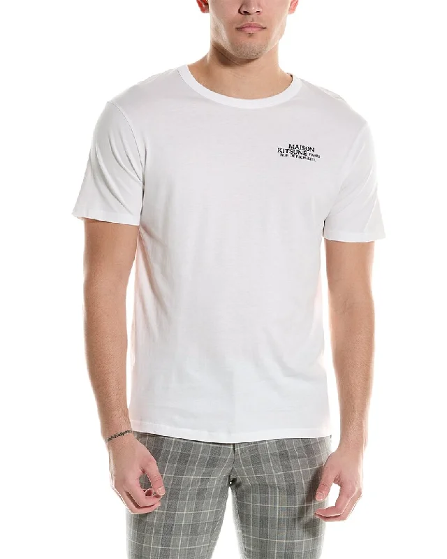 Men's thermal t - shirts with a high - neck design for cold weatherMaison Kitsune Classic T-Shirt Men's thermal t - shirts with a high - neck design for cold weatherMaison Kitsune Classic T-Shirt