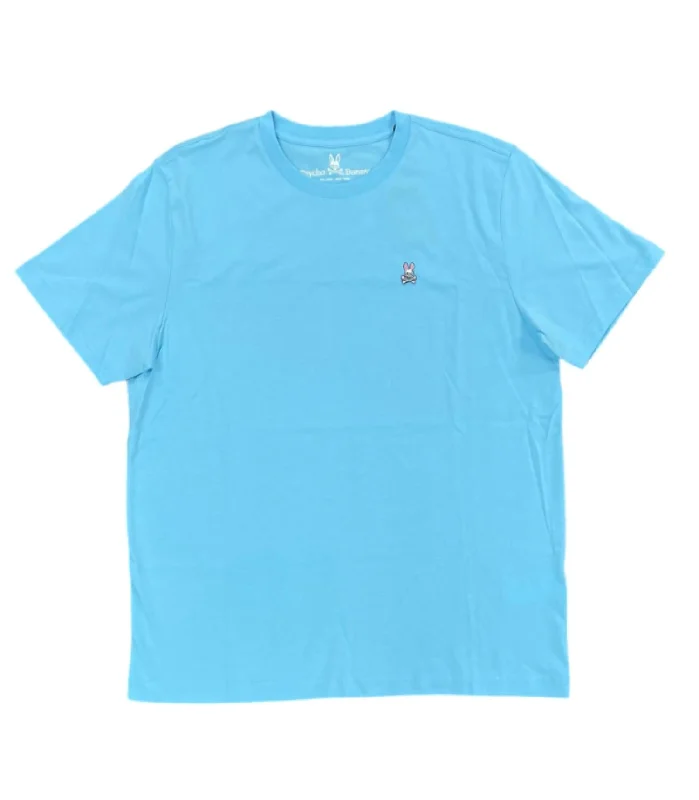 Men's long - sleeve henley t - shirts with button - down placketsMen's Classic Crew Tee In Clear Sky Men's long - sleeve henley t - shirts with button - down placketsMen's Classic Crew Tee In Clear Sky
