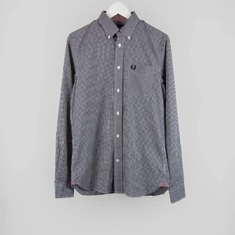 Men's printed Hawaiian t - shirts for tropical vacationsMen's Classic Gingham Long Sleeve Shirt In Black Men's printed Hawaiian t - shirts for tropical vacationsMen's Classic Gingham Long Sleeve Shirt In Black