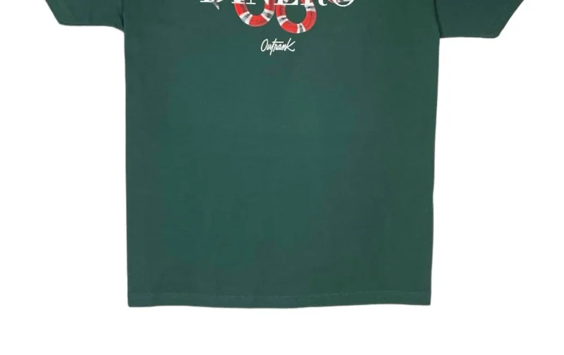 Men's thermal t - shirts with a high - neck design for cold weatherMen's Dinero T-Shirt In Green Men's thermal t - shirts with a high - neck design for cold weatherMen's Dinero T-Shirt In Green
