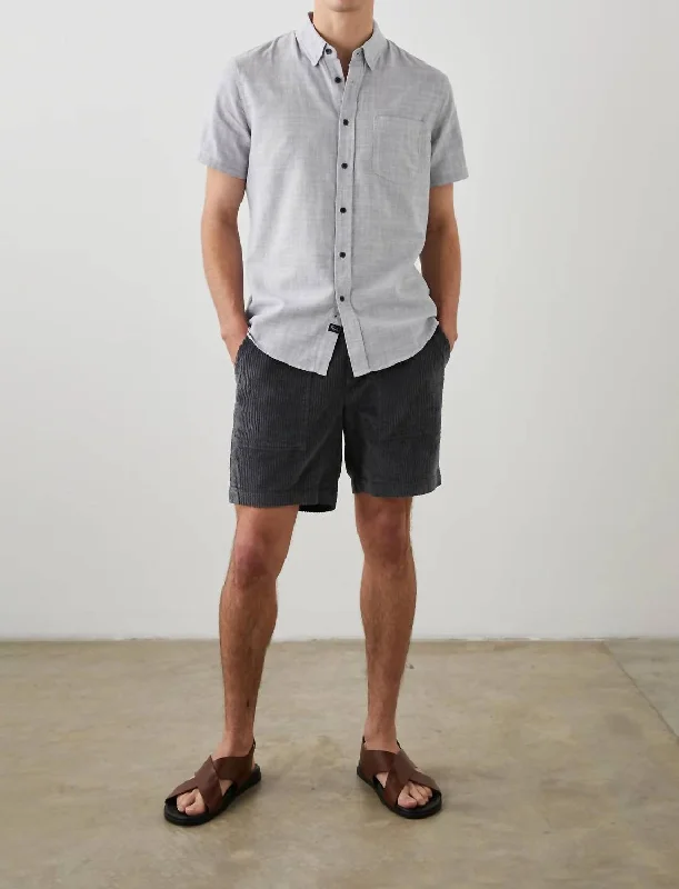 Men's plus - size pocket t - shirts with a classic lookMen's Fairfax Shirt In Iron Gate Men's plus - size pocket t - shirts with a classic lookMen's Fairfax Shirt In Iron Gate