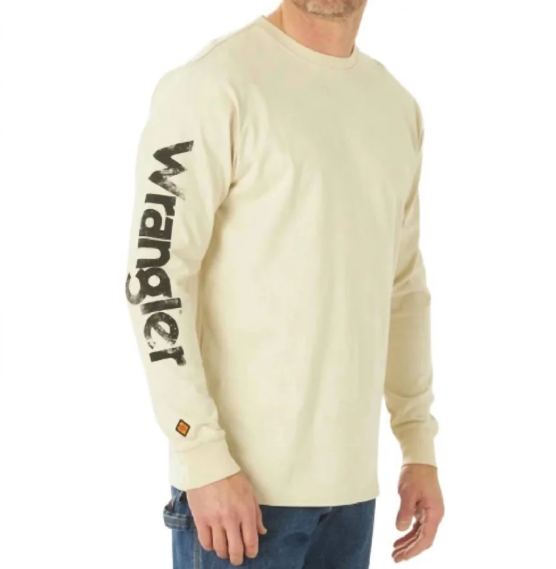 Men's distressed denim - look t - shirts with a rugged appealMen's Fire Resistant T-Shirt - Plus In Sand Men's distressed denim - look t - shirts with a rugged appealMen's Fire Resistant T-Shirt - Plus In Sand