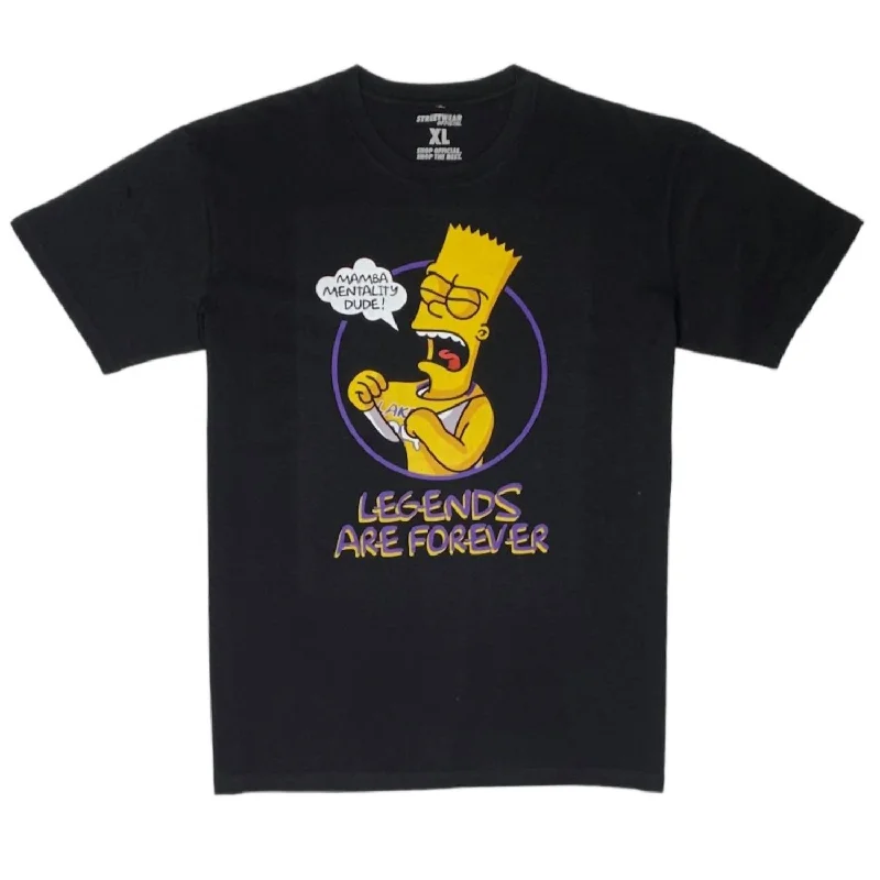 Men's polo t - shirts with a contrast collar for a preppy lookMen's Legends Are Forever T-Shirt In Black Men's polo t - shirts with a contrast collar for a preppy lookMen's Legends Are Forever T-Shirt In Black