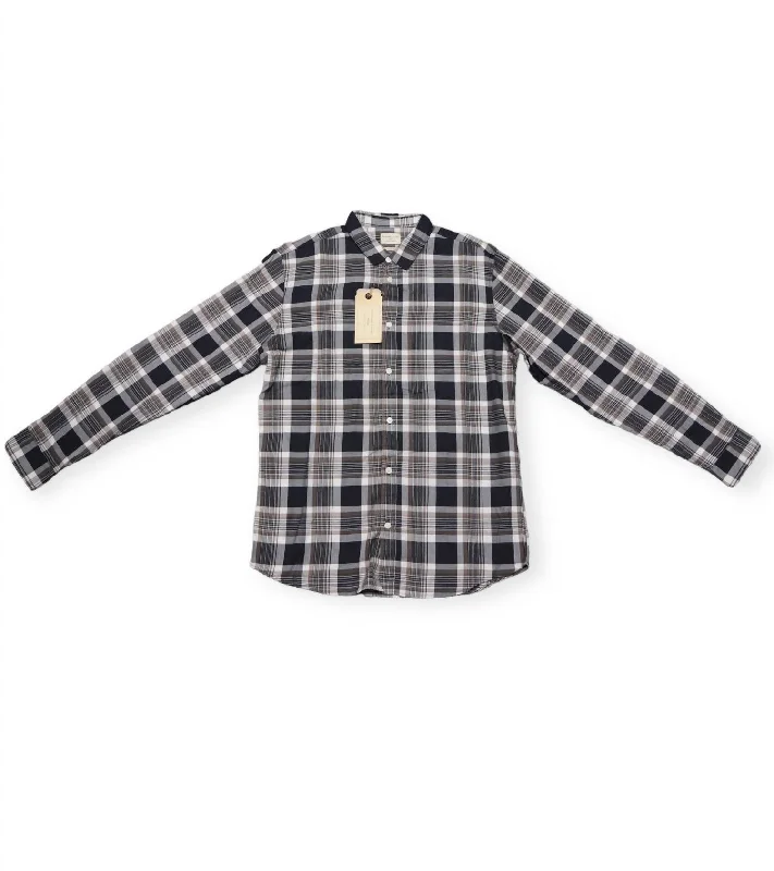 Men's antimicrobial t - shirts for odor - free freshness during travelMen's Onetatc Shirt Long Sleeve In Walnut Check Men's antimicrobial t - shirts for odor - free freshness during travelMen's Onetatc Shirt Long Sleeve In Walnut Check