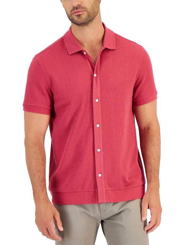 Men's UV - protection t - shirts for outdoor activities in the sunMens Ribbed Henley Button-Down Shirt Men's UV - protection t - shirts for outdoor activities in the sunMens Ribbed Henley Button-Down Shirt