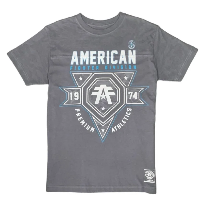Men's thermal t - shirts with a high - neck design for cold weatherMen's Wingate T-Shirt In Grey Men's thermal t - shirts with a high - neck design for cold weatherMen's Wingate T-Shirt In Grey