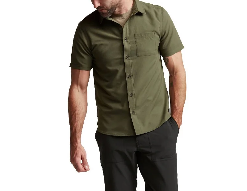 Men's organic cotton crew - neck t - shirts for everyday comfortMojave Ss Shirt In Covert Men's organic cotton crew - neck t - shirts for everyday comfortMojave Ss Shirt In Covert