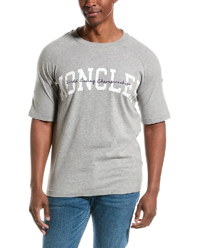 Men's smart - casual checkered t - shirts for semi - formal occasionsMoncler T-Shirt Men's smart - casual checkered t - shirts for semi - formal occasionsMoncler T-Shirt
