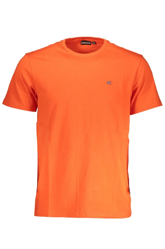 Men's polo t - shirts with a contrast collar for a preppy lookNapapijri Chic Embroide Logo Men's Tee Men's polo t - shirts with a contrast collar for a preppy lookNapapijri Chic Embroide Logo Men's Tee