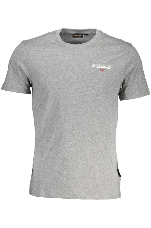 Men's lightweight performance t - shirts for running marathonsNapapijri Classic Cotton Tee with Signature Men's Print Men's lightweight performance t - shirts for running marathonsNapapijri Classic Cotton Tee with Signature Men's Print