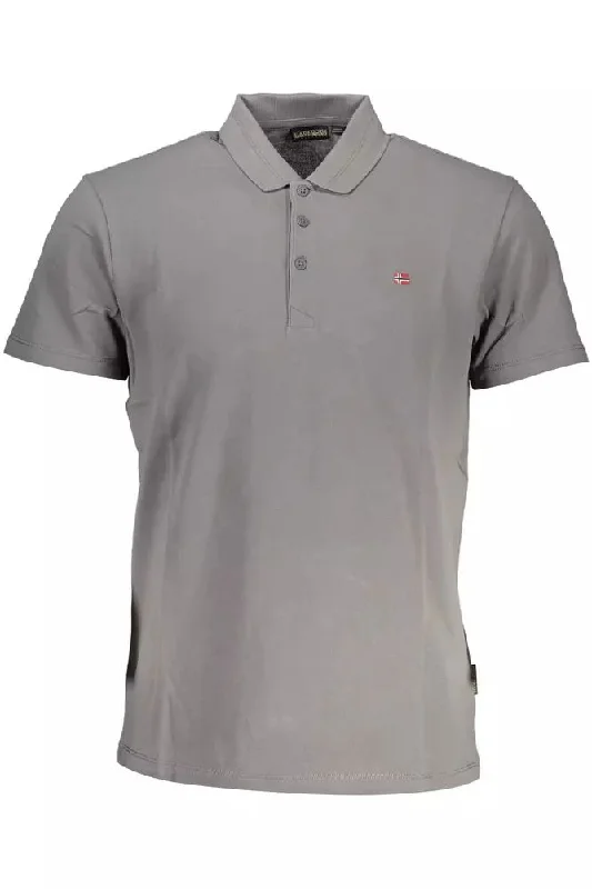 Men's antimicrobial t - shirts for odor - free freshness during travelNapapijri Elegant Short-Sleeved Men's Polo Men's antimicrobial t - shirts for odor - free freshness during travelNapapijri Elegant Short-Sleeved Men's Polo