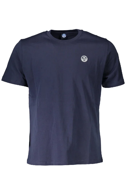 Men's long - sleeve henley t - shirts with button - down placketsNorth Sails Chic Cotton Tee with Sleek Logo Men's Detail Men's long - sleeve henley t - shirts with button - down placketsNorth Sails Chic Cotton Tee with Sleek Logo Men's Detail