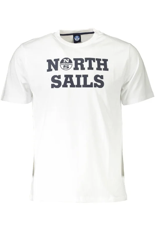 Men's printed Hawaiian t - shirts for tropical vacationsNorth Sails Elegant Round Neck Tee with Men's Print Men's printed Hawaiian t - shirts for tropical vacationsNorth Sails Elegant Round Neck Tee with Men's Print