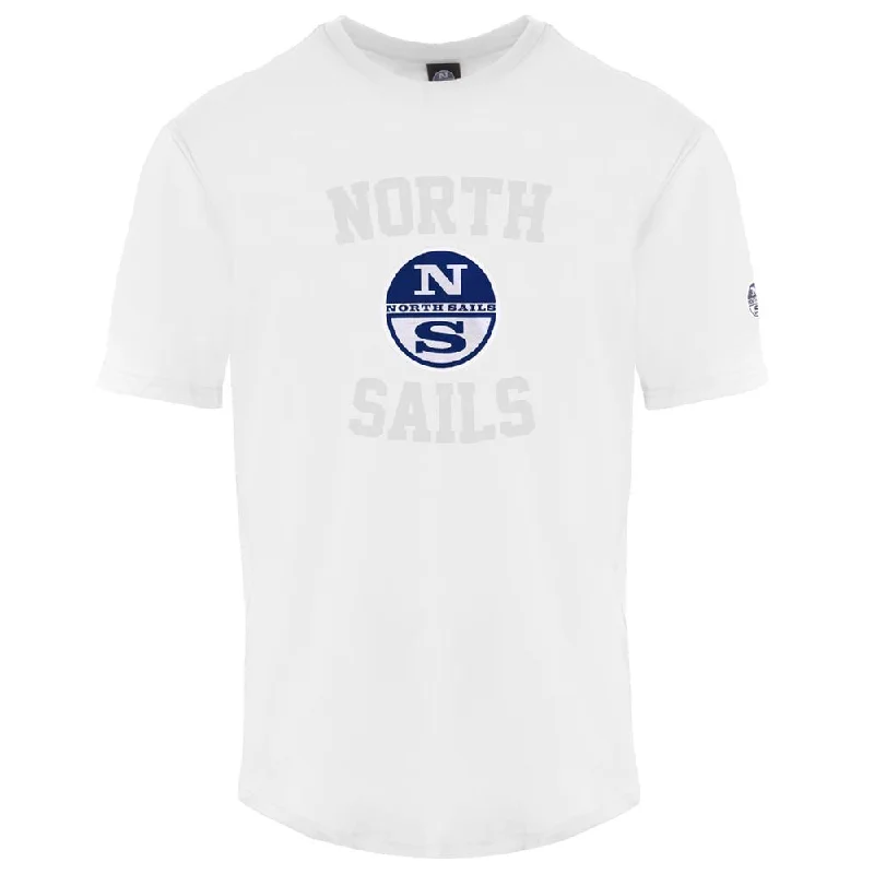 Men's tie - dye t - shirts with a bohemian styleNorth Sails Elevated Casual Crewneck Cotton Men's Tee Men's tie - dye t - shirts with a bohemian styleNorth Sails Elevated Casual Crewneck Cotton Men's Tee