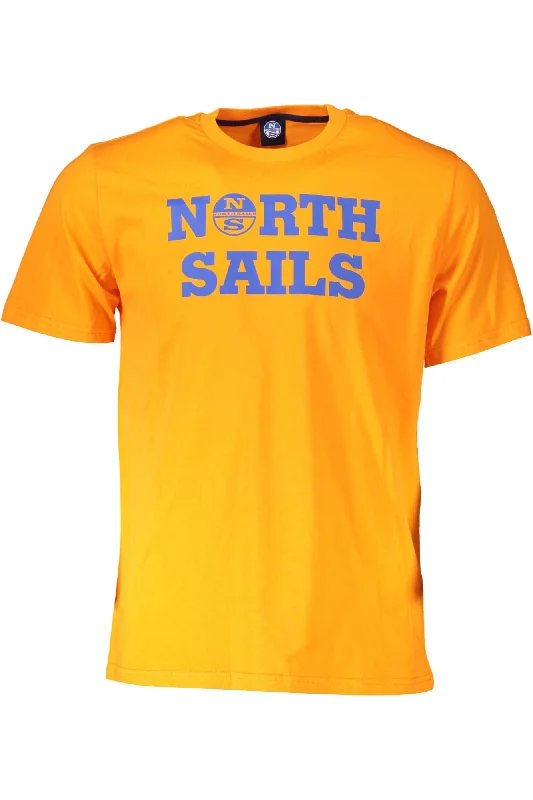 Men's mock - neck t - shirts with a modern and sleek styleNorth Sails Vibrant Cotton Tee with Logo Men's Print Men's mock - neck t - shirts with a modern and sleek styleNorth Sails Vibrant Cotton Tee with Logo Men's Print