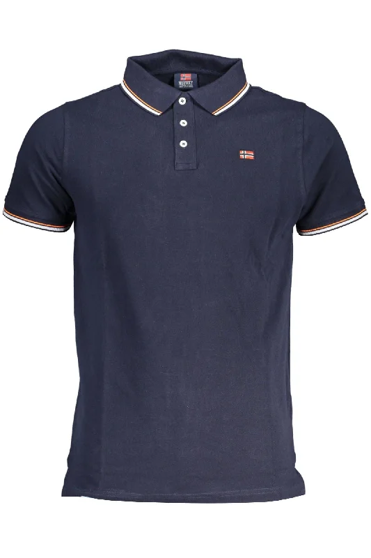 Men's smart - casual checkered t - shirts for semi - formal occasionsNorway 1963 Classic Polo with Contrasting Men's Accents Men's smart - casual checkered t - shirts for semi - formal occasionsNorway 1963 Classic Polo with Contrasting Men's Accents