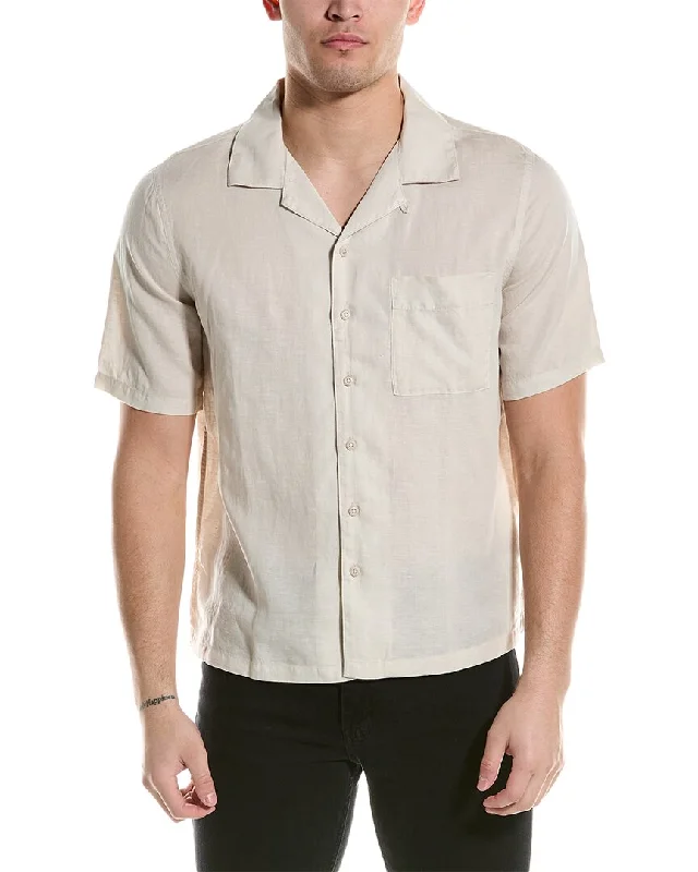 Men's antimicrobial t - shirts for odor - free freshness during travelOnia Jack Air Linen-Blend Shirt Men's antimicrobial t - shirts for odor - free freshness during travelOnia Jack Air Linen-Blend Shirt