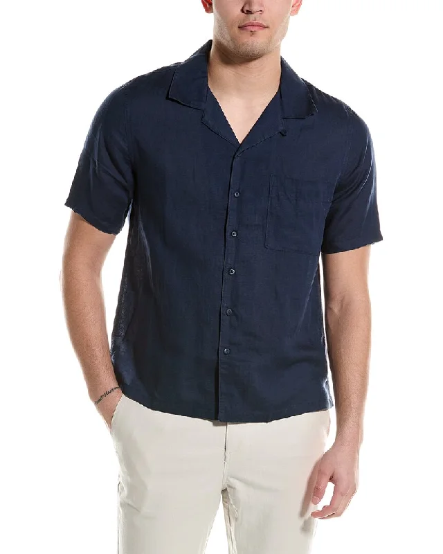 Men's antimicrobial t - shirts for odor - free freshness during travelOnia Jack Air Linen-Blend Shirt Men's antimicrobial t - shirts for odor - free freshness during travelOnia Jack Air Linen-Blend Shirt