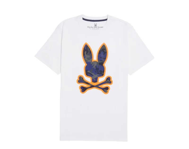 Men's tie - dye t - shirts with a bohemian stylePsycho Bunny Allen Camo Graphic White Men's Tee Shirt B6U944U1PC-WHT Men's tie - dye t - shirts with a bohemian stylePsycho Bunny Allen Camo Graphic White Men's Tee Shirt B6U944U1PC-WHT