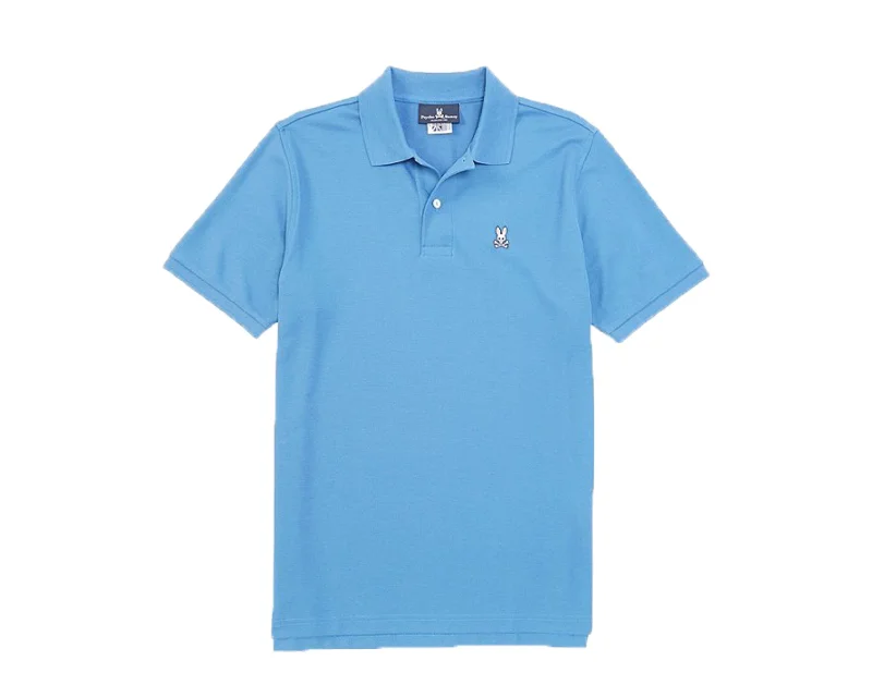 Men's moisture - wicking athletic t - shirts for intense workoutsPsycho Bunny Classic Polo Columbia Blue Men's Big and Tall Shirt B9K001B1PC-COL Men's moisture - wicking athletic t - shirts for intense workoutsPsycho Bunny Classic Polo Columbia Blue Men's Big and Tall Shirt B9K001B1PC-COL