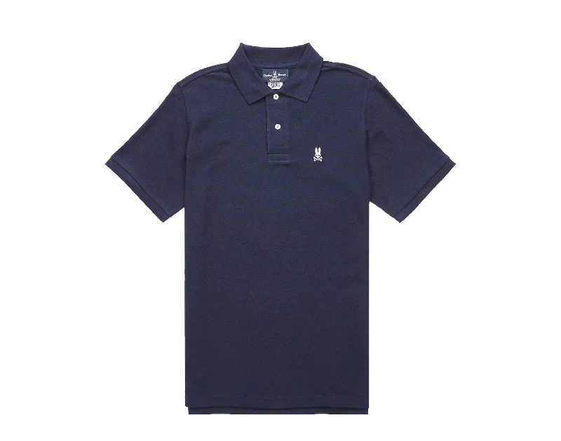 Men's ribbed t - shirts with a textured finish for added stylePsycho Bunny Classic Polo Navy Blue Men's Big and Tall Shirt B9K001ARPC-NVY Men's ribbed t - shirts with a textured finish for added stylePsycho Bunny Classic Polo Navy Blue Men's Big and Tall Shirt B9K001ARPC-NVY