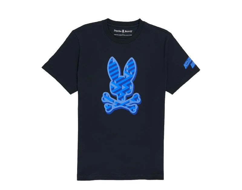 Men's plus - size pocket t - shirts with a classic lookPsycho Bunny Men's Big & Tall Pisani Graphic Tee Navy B9U716X1PC-NVY